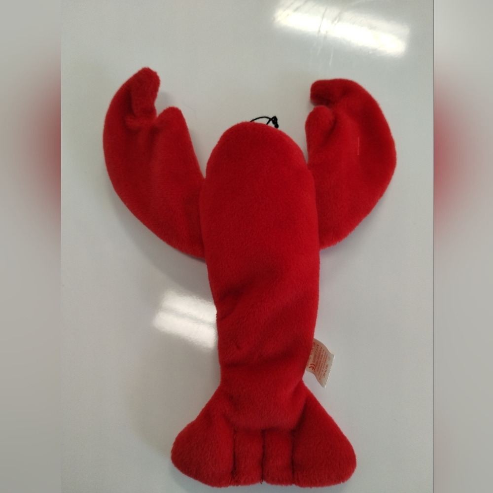 ✓TY Beanie Baby "Pinchers" the Red Lobster Plush - Picture 7 of 14